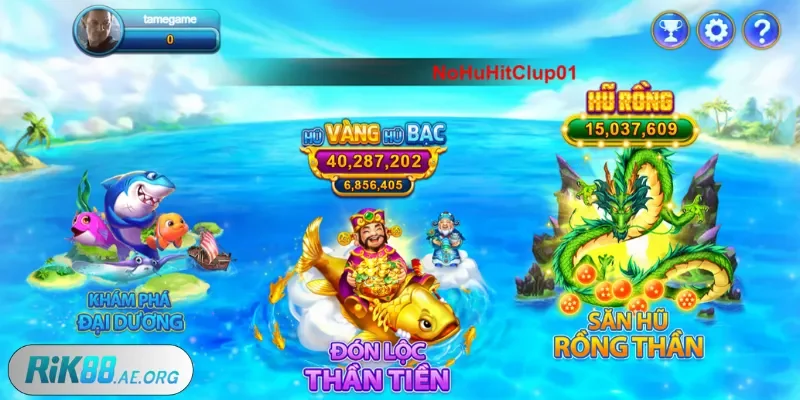 Giao diện cược bắn cá siêu chất